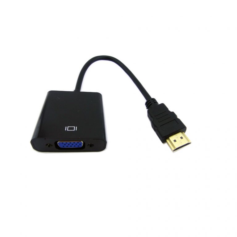 Adaptador Hdmi A Vga Audio Mm Jet